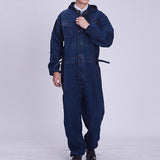 Men's Casual Denim Cargo Coverall Jumpsuit 56928106Y