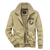 Mens Vintage Fleece Thermal Jacket 64874458X Khaki / M Coats & Jackets