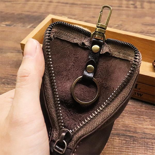 Vintage Cowhide Waist Key Bag 03475626M Keychains