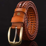 Men's Braided Leather Belt 18488144Q
