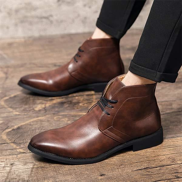Mens Lace Up Ankle Boots 10418499 Shoes