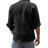Men's Round Neck Long Sleeve Shirt 97078913Z