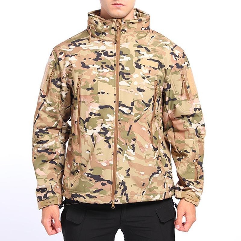 Taktische Outdoor-Fleecejacke für Herren 25634311T