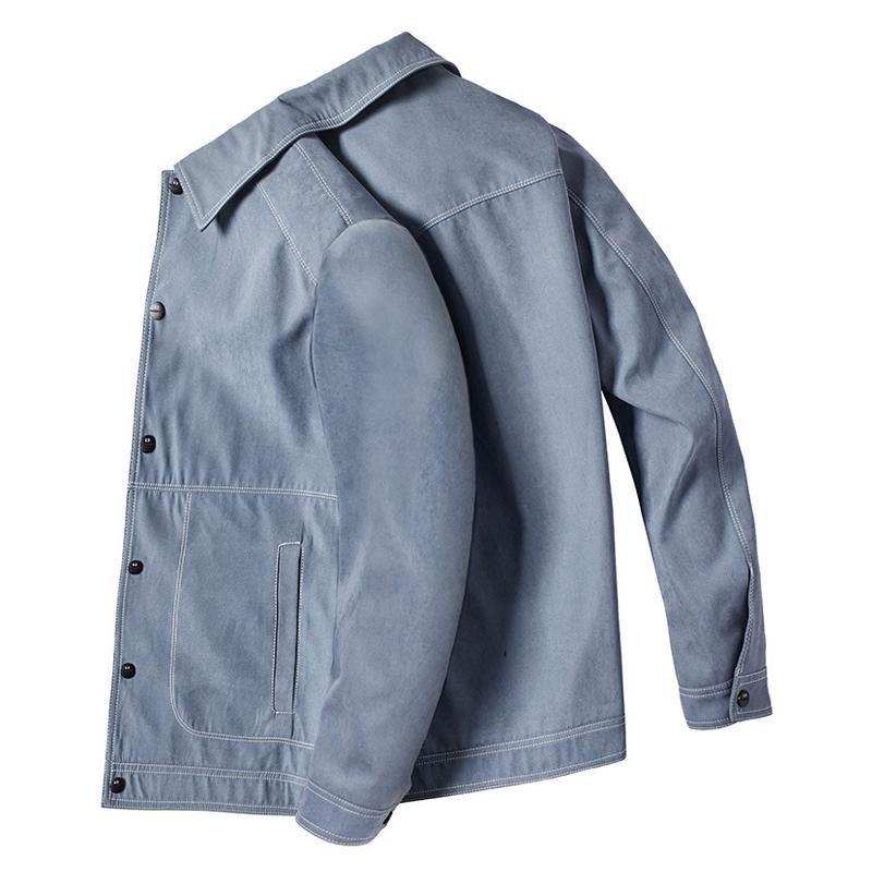 Men's Fashion Lapel Casual Jacket 63090107Z