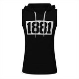 Men's Numbers Print Hooded Sports Fitness Tank Top 67473765Z