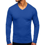 Men's Basic Solid Color Long Sleeve T-Shirt 50709672Z