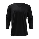 Men's Basic Solid Color Long Sleeve T-Shirt 50709672Z