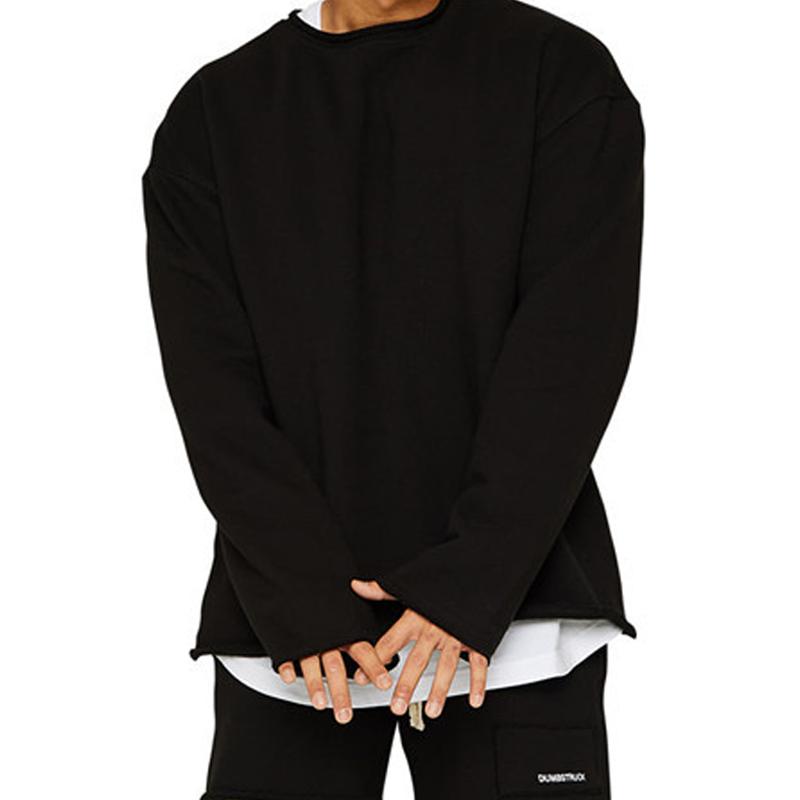 Men's Round Neck Loose Fit  Casual Sweatshirt 16815807Z