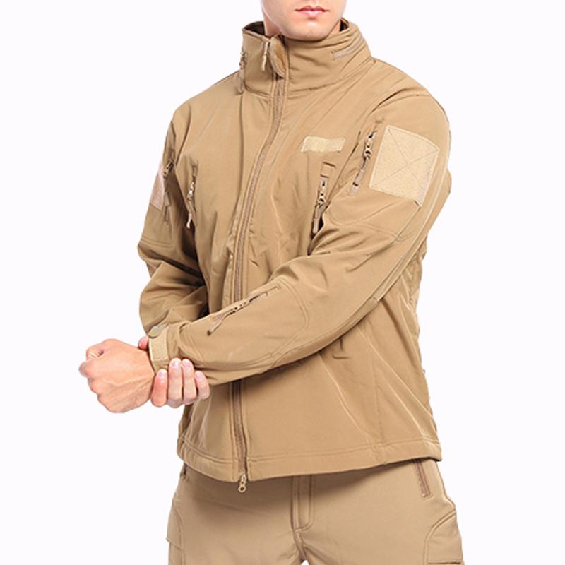 Taktische Outdoor-Fleecejacke für Herren 25634311T