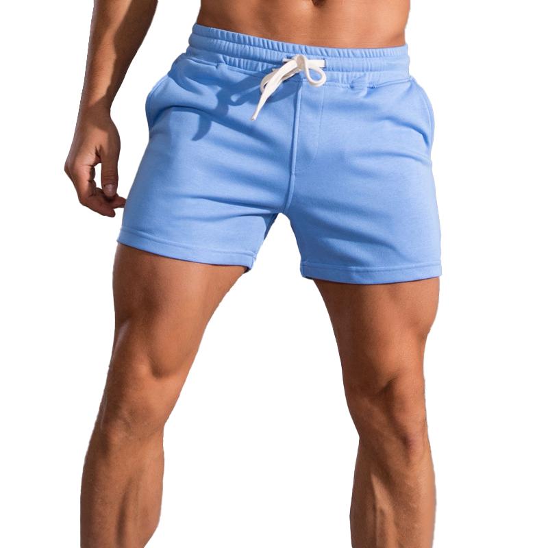 Pantaloncini sportivi da uomo in cotone fitness 70226416Z