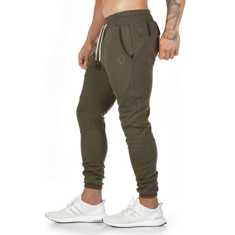 Men's Casual Running Sports Pants Fitness Closure Trousers 06126202M