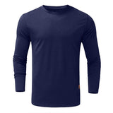 Men's Crew Neck Long Sleeve Slim T-shirt 67832531Z